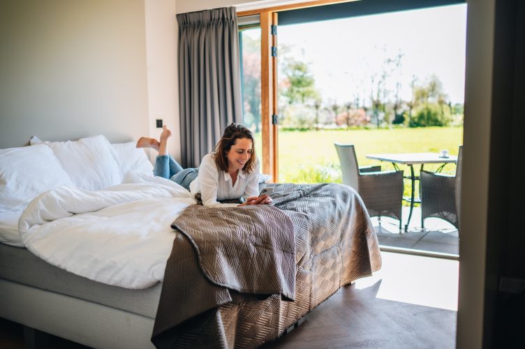 In onze tuinkamers droom je van toch nog een nachtje langer blijven